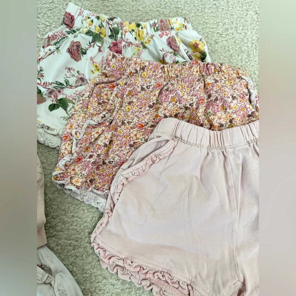 next floral shorts